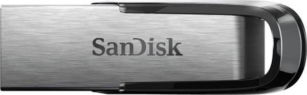 SanDisk ULTRA FLAIR USB-minne 64 GB USB Type-A 3.0 Svart, Silver