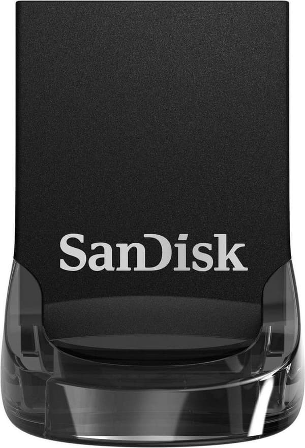 SanDisk Ultra Fit USB-minne 128 GB USB Typ-A 3.2 Gen 1 (3.1 Gen 1) Svart
