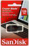 Miniatyrbild 11 av 11: SanDisk Cruzer Blade USB-minne 128 GB USB Typ-A 2.0 Svart, Röd