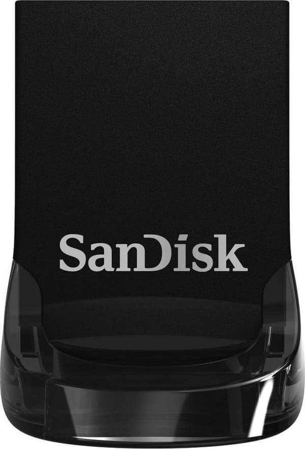 Sandisk Ultra Fit USB-minne 256 GB USB Type-A 3.2 Gen 1 (3.1 Gen 1) Svart