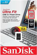 Miniatyrbild 7 av 9: Sandisk Ultra Fit USB-minne 256 GB USB Type-A 3.2 Gen 1 (3.1 Gen 1) Svart