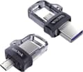Miniatyrbild 9 av 9: SanDisk Ultra Dual m3.0 USB-minne 128 GB USB Typ-A / Micro-USB 3.2 Gen 1 (3.1 Gen 1) Svart, Silver, Transparent