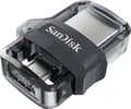 Miniatyrbild 5 av 9: SanDisk Ultra Dual m3.0 USB-minne 256 GB USB Type-A / Micro-USB 3.2 Gen 1 (3.1 Gen 1) Svart, Silver, Transparent