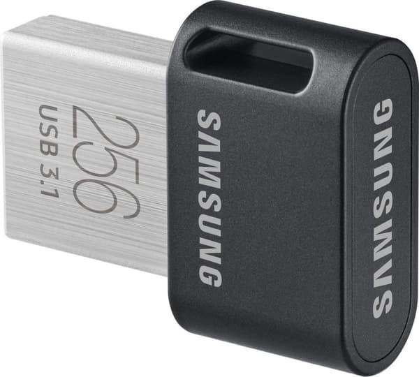 Samsung MUF-256AB USB-flashdrev 256 GB USB Type-A 3.2 Gen 1 (3.1 Gen 1) Grå, Sølv