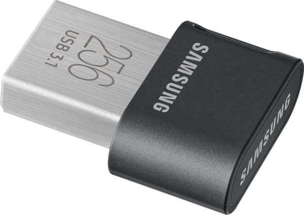 Samsung MUF-256AB USB-flashdrev 256 GB USB Type-A 3.2 Gen 1 (3.1 Gen 1) Grå, Sølv