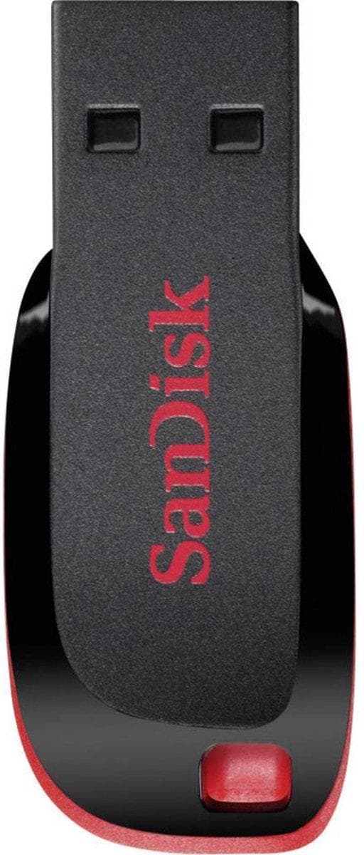 SanDisk Cruzer Blade USB-minne 32 GB USB Type-A 2.0 Svart, Röd