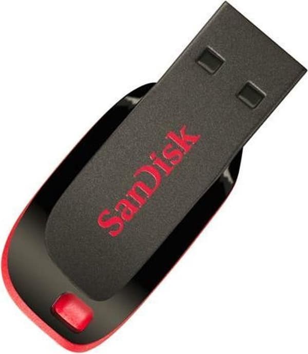 SanDisk Cruzer Blade USB-minne 32 GB USB Type-A 2.0 Svart, Röd