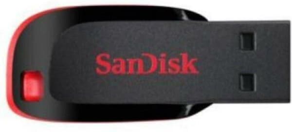SanDisk Cruzer Blade USB-minne 32 GB USB Type-A 2.0 Svart, Röd