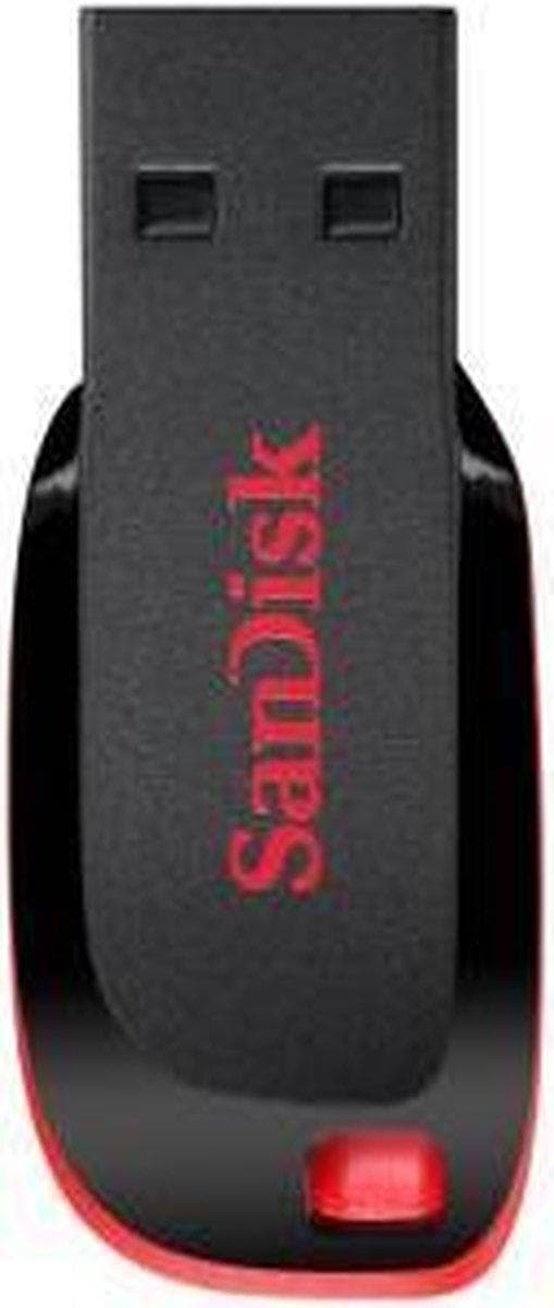 SanDisk Cruzer Blade USB-minne 32 GB USB Type-A 2.0 Svart, Röd
