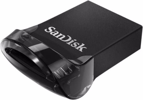 SanDisk Ultra Fit USB-minne 32 GB USB Type-A 3.2 Gen 1 (3.1 Gen 1) Svart Svart