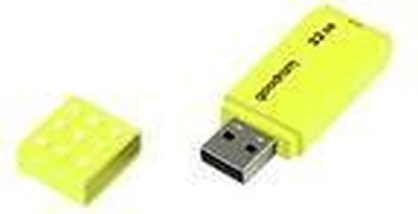 Goodram UME2 USB-minne 32 GB USB Typ-A 2.0 Gul