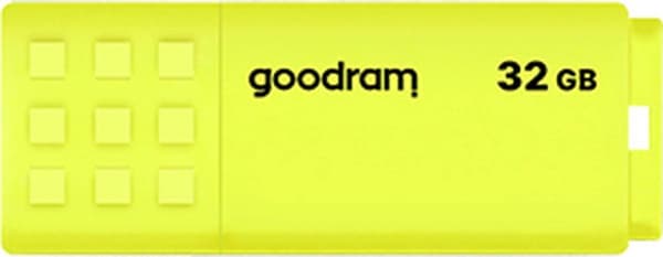 Goodram UME2 USB-minne 32 GB USB Typ-A 2.0 Gul Gul