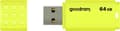 Miniatyrbillede 3 af 9: Goodram UME2-0640Y0R1 USB-flashdrev 64 GB USB Type-A 2.0 Gul