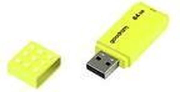 Goodram UME2-0640Y0R1 USB-flashdrev 64 GB USB Type-A 2.0 Gul