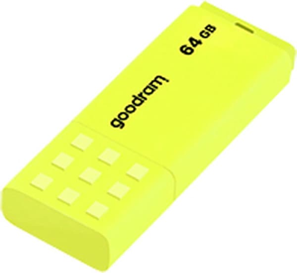 Goodram UME2-0640Y0R1 USB-flashdrev 64 GB USB Type-A 2.0 Gul