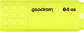 Miniatyrbillede 1 af 9: Goodram UME2-0640Y0R1 USB-flashdrev 64 GB USB Type-A 2.0 Gul