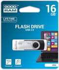Miniatyrbild 2 av 10: Goodram UTS2 USB-minne 16 GB USB Type-A 2.0 Svart,Silver