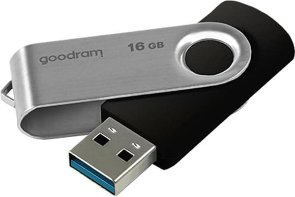 Goodram UTS3 USB-minne 16 GB USB Typ-A 3.2 Gen 1 (3.1 Gen 1) Svart