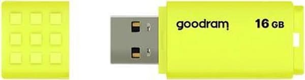 Goodram UME2 16 GB USB-minne USB Typ-A 2.0 Gul