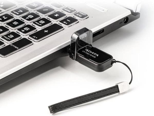ADATA UV240 USB-minne 64 GB USB Type-A 2.0 Svart