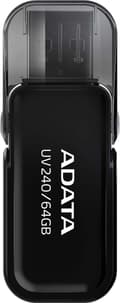 Miniatyrbild 1 av 4: ADATA UV240 USB-minne 64 GB USB Type-A 2.0 Svart