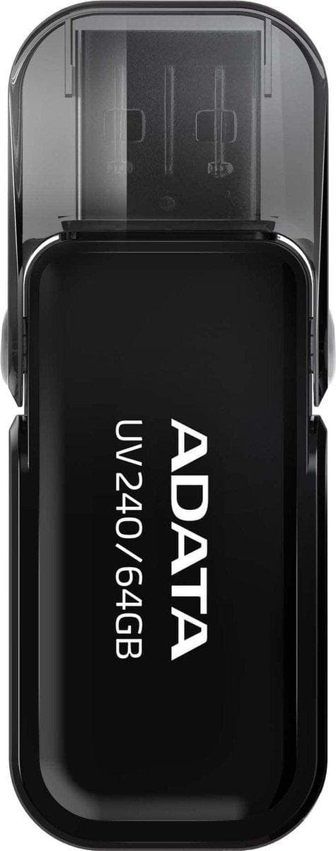ADATA UV240 USB-minne 64 GB USB Type-A 2.0 Svart Svart