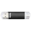 Miniatyrbillede 2 af 6: hama "Laeta Twin" USB 3.0 OTG Memory Stick FlashPen, 16 GB lavet af plastik, dataoverførselshastighed: 45 MBit/s, - 1 vare (00123998)