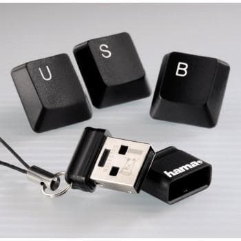 Hama FlashPen "Smartly" for Netbook - USB Flash Drive - 32GB - USB2.0 - black (108044)