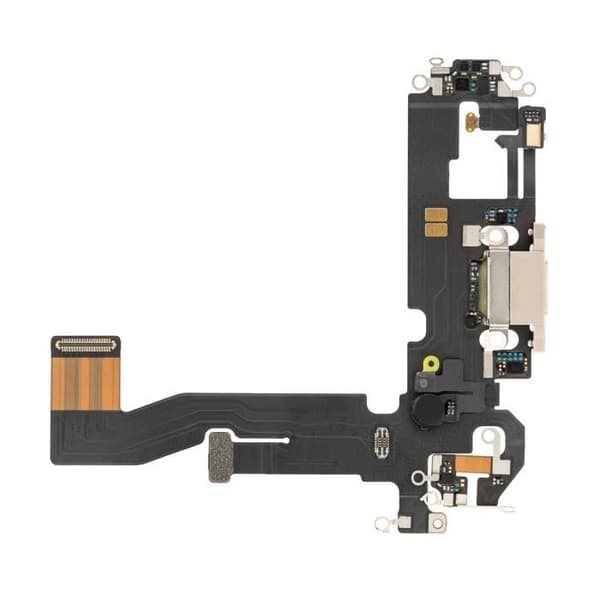 Ersättning Apple iPhone 12 och 12 Pro Lightning Laddningskontakt - guld