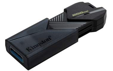 Kingston DataTraveler Exodia Onyx - USB-minnepinne - 256 GB - USB 3.2 Gen 1