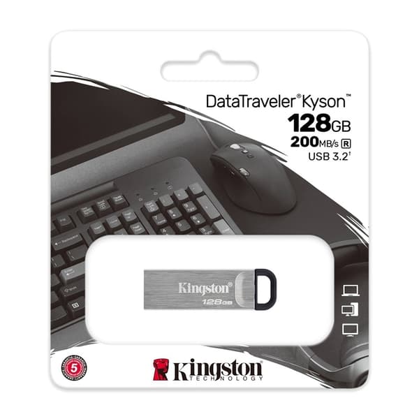 Kingston 128 GB USB 3.2 Gen 1 DataTraveler Kyson