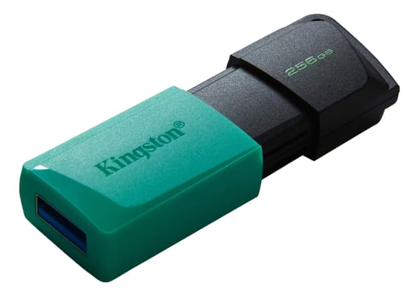Kingston DataTraveler Exodia M USB-minnepinne, 256 GB Sort, Turkis