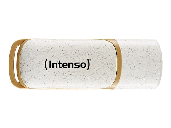 Intenso Green Line, 128 GB, USB A-tyyppi, 3.2 Gen 1 (3.1 Gen 1), Suojus, 6 g, Beige, Ruskea Beige, Ruskea