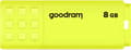 Miniatyrbild 3 av 7: Goodram UME2 USB-minne 8 GB USB Type-A 2.0 Gul