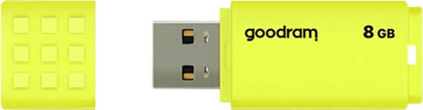 Goodram UME2 USB-minne 8 GB USB Type-A 2.0 Gul