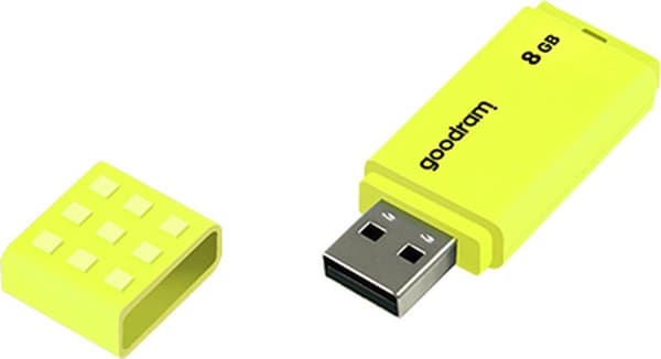Goodram UME2 USB-minne 8 GB USB Type-A 2.0 Gul