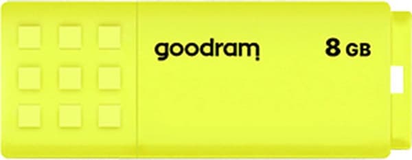 Goodram UME2 USB-flashdrev 8 GB USB Type-A 2.0 Gul Gul