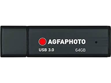 AgfaPhoto USB-minne 64 GB (4250255102332) Svart
