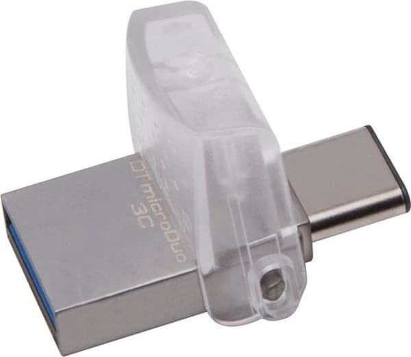 Kingston Technology DataTraveler 64GB microDuo 3C 200MB/s dobbelt USB-A + USB-C