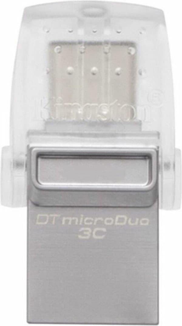 Kingston Technology DataTraveler 64GB microDuo 3C 200MB/s dobbelt USB-A + USB-C