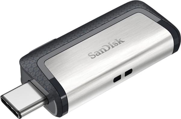 Sandisk Ultra Dual Drive USB Type-C USB-minne 32 GB USB Type-A / USB Type-C 3.2 Gen 1 (3.1 Gen 1) Svart, Silver