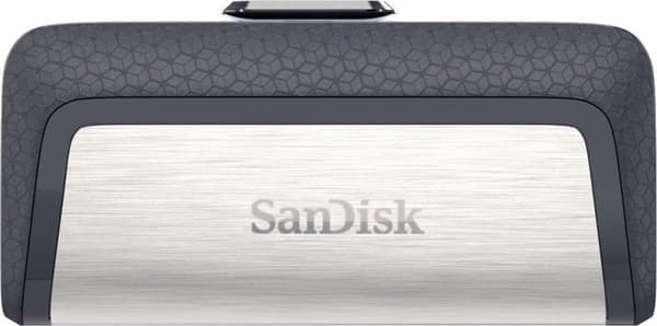 Sandisk Ultra Dual Drive USB Type-C USB-minne 32 GB USB Type-A / USB Type-C 3.2 Gen 1 (3.1 Gen 1) Svart, Silver Svart, Silver