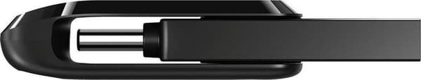 SanDisk Ultra Dual Drive USB-muistitikku 128 Gt USB Type-A / USB Type-C 3.2 Gen 1 (3.1 Gen 1) Musta, Hopea