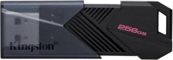 Kingston Technology DataTraveler Exodia Onyx USB-muistitikku 256 Gt USB Type-A 3.2 Gen 1 (3.1 Gen 1) Musta musta