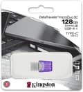 Miniatyrbillede 3 af 4: Kingston Technology DataTraveler microDuo 3C USB-flashdrev 64 GB USB Type-A / USB Type-C 3.2 Gen 1 (3.1 Gen 1) Lilla, Rustfrit stål