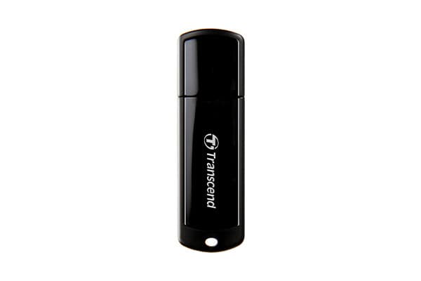 Transcend JetFlash 700 - USB flash-enhet - 256 GB - USB 3.1 Gen 1 - svart