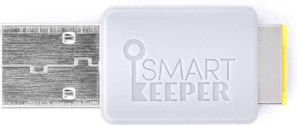 SmartKeeper Basic "USB Stick" låsbar 32GB gul (OM03YL)
