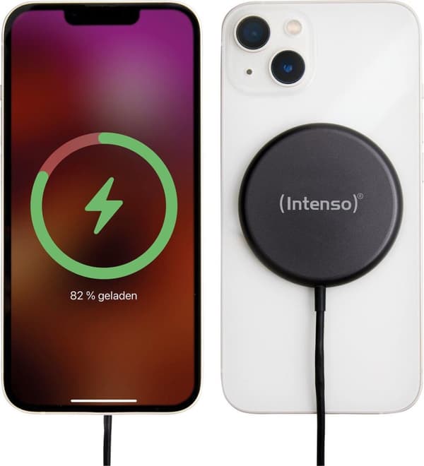 Intenso Magneettinen langaton laturi MB1 musta (7410710)