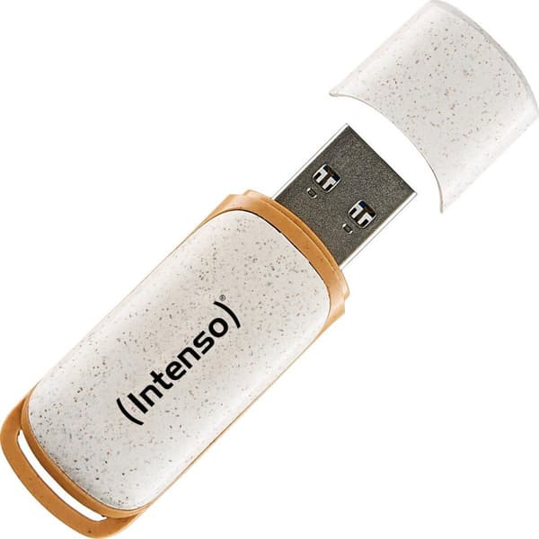 USB-tikku 64 Gt Intenso USB 3.2 Gen1x1 Green Line vähittäismyynti (3540490) Beige, Ruskea