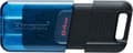Miniatyrbild 2 av 4: Kingston Technology DataTraveler 80 USB-minne 64GB USB Type-C 3.2 Gen 1 (3.1 Gen 1) Svart - Blå (DT80M/64GB)